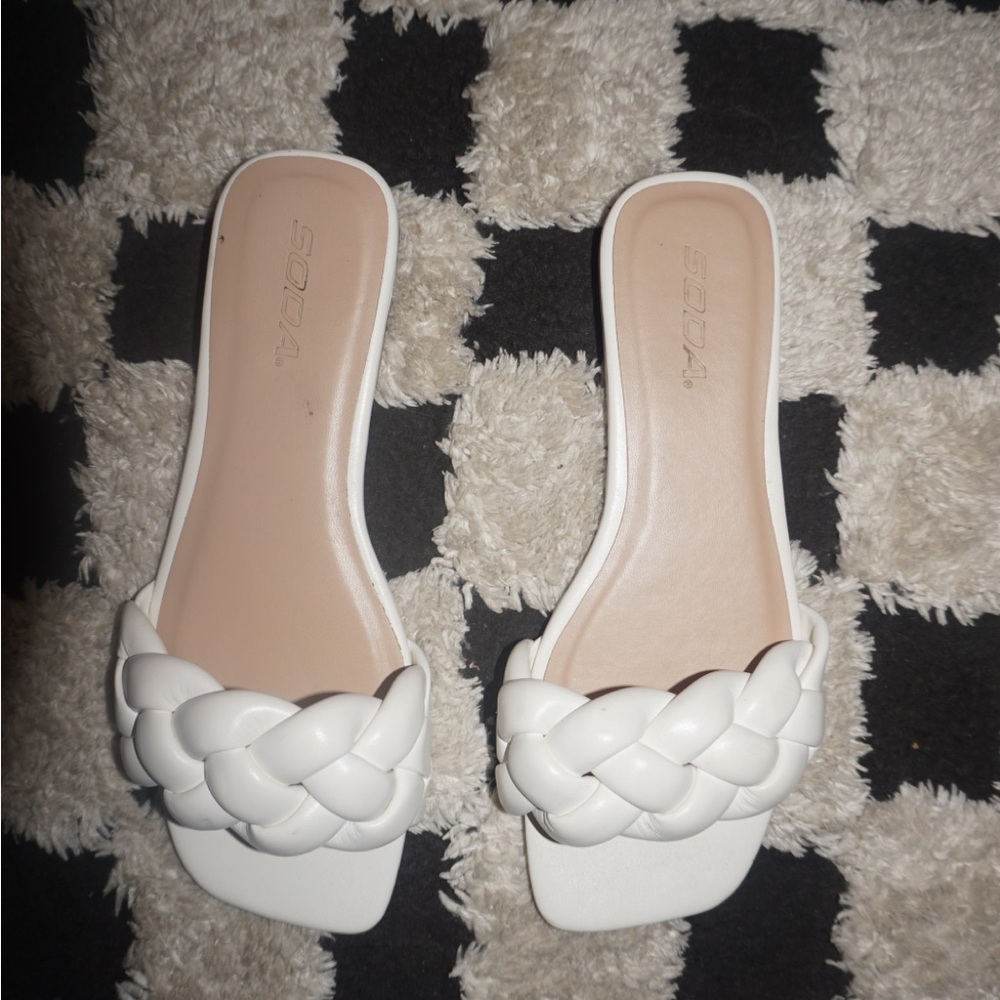 White Sandals